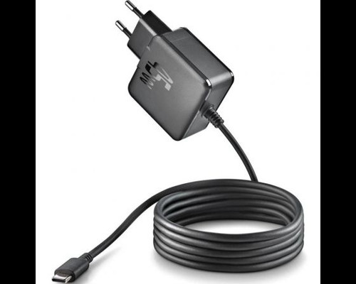 CARGADOR PARED GaN USB-C 45W NEGRO NGS