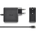 CARGADOR PARED GaN USB-C 65W NEGRO NGS
