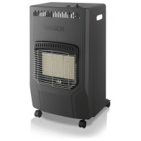 ESTUFA DE GAS ULTRA WARM 4200W NEGRO HAEGER