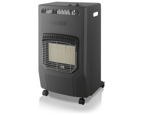 ESTUFA DE GAS ULTRA WARM 4200W NEGRO HAEGER