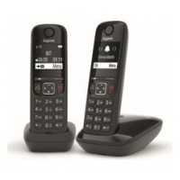 TELEFONO INALAMBRICO GIGASET AS690 DUO NEGRO     ·