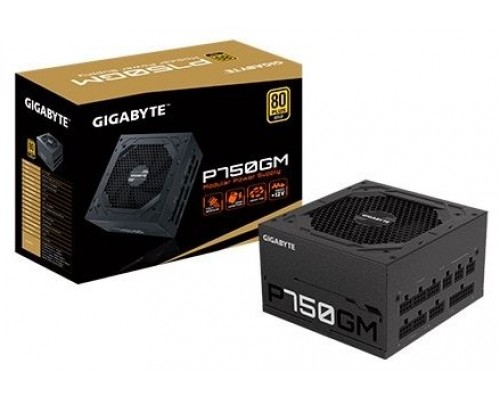 GIGABYTE MODULAR FUENTE ALIM. P750GM 80 PLUS GOLD