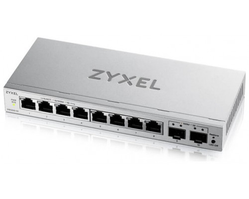 ZyXEL GS1200-10V3 Switch 8xGbE 2xSFP