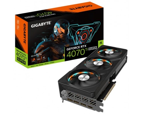 TARJETA GRAFICA GIGABYTE RTX 4070TI SUPER GAMING OC 16GB