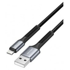 CABLE 2.0 USB A LIGHTNING 1 M NEGRO/GRIS VENTION