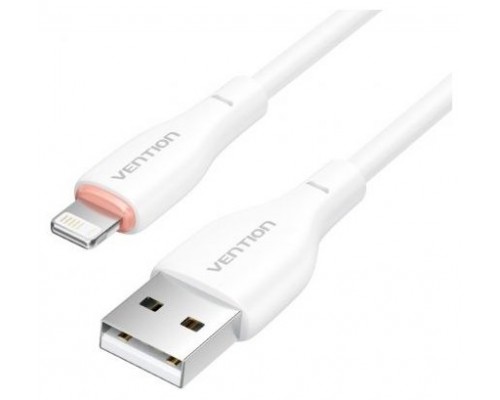 CABLE 2.0 USB A LIGHTNING 1 M BLANCO VENTION