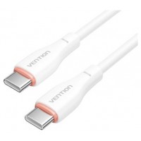 CABLE USB-C A USB-C 1 M BLANCO VENTION