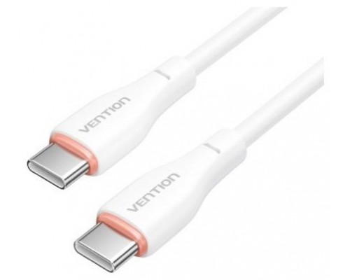 CABLE USB-C A USB-C 1 M BLANCO VENTION