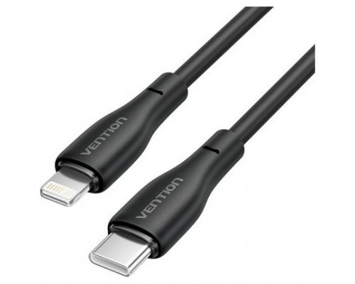 CABLE USB-C A LIGHTNING 1 M NEGRO VENTION