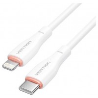 CABLE USB-C A LIGHTNING 1 M BLANCO VENTION