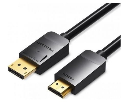 CONVERSOR DISPLAYPORT/M A HDMI/M 3 M NEGRO VENTION