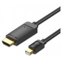 CONVERSOR MINI DISPLAYPORT/M A HDMI/M 1.5 M NEGRO VENTION