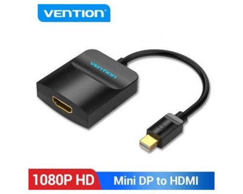 CONVERSOR MINI DISPLAYPORT/M A HDMI/H NEGRO VENTION