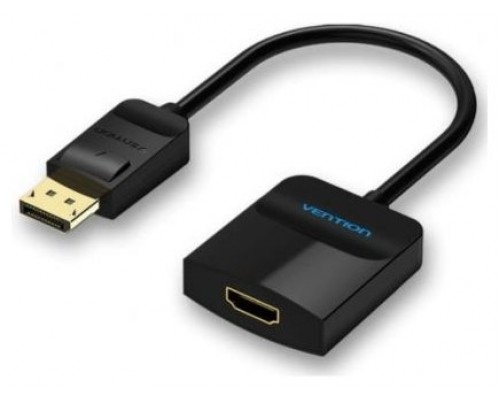 CONVERSOR DISPLAYPORT/M A HDMI/H 0.15 M NEGRO VENTION