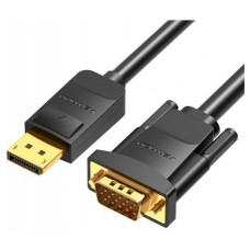 CONVERSOR DISPLAYPORT/M A VGA/M 1.5 M NEGRO VENTION