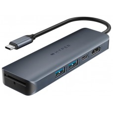 HYPER DRIVE ECOSMART GEN.2 UNIVERSAL USB-C® 6-IN-1 HUB W 100 W PD POWER