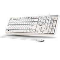 TECLADO HERITAGE BLANCO USB NGS