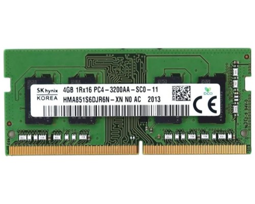 DDR4 4 GB 3200 Mhz. SODIMM SK HYNIX