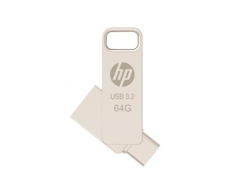 USB 3.2 HP 64GB X206C-A OTG TIPO-C METAL