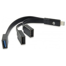 Hub usb tipo c conceptronic hubbies01b-MR3 Hub usb tipo c conceptronic hubbies01b