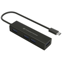 Hub usb tipo c conceptronic hubbies07b-6MR Hub usb tipo c conceptronic hubbies07b