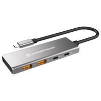 Hub usb tipo c conceptronic hubbies15g-11MR Hub usb tipo c conceptronic hubbies15g