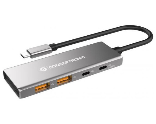 Hub usb tipo c conceptronic hubbies15g
