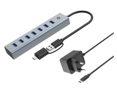 Hub usb 3.0 conceptronic hubbies21gp 7-MR10 Hub usb 3.0 conceptronic hubbies21gp 7