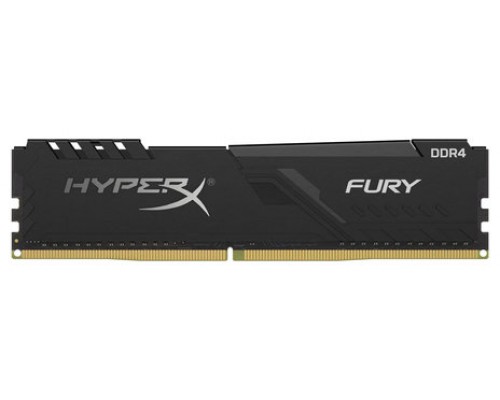 DDR4 4 GB 2400 Mhz. HyperX FURY BLACK KINGSTON