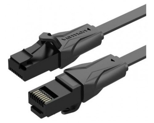 CABLE DE RED LATIGUILLO RJ45 UTP CAT6 AWG32 0.75 M NEGRO VENTION