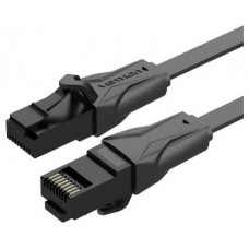 CABLE DE RED LATIGUILLO RJ45 UTP CAT6 AWG26 1 M NEGRO VENTION