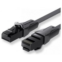 CABLE DE RED LATIGUILLO RJ45 UTP CAT6 AWG32 1.5 M NEGRO VENTION