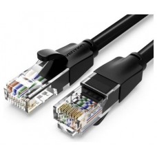 CABLE DE RED LATIGUILLO RJ45 UTP CAT6 AWG26 25 M NEGRO VENTION