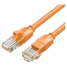 CABLE DE RED LATIGUILLO RJ45 UTP CAT6 AWG26 1 M NARANJA VENTION