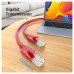 CABLE DE RED LATIGUILLO RJ45 UTP CAT6 AWG26 1 M ROJO VENTION