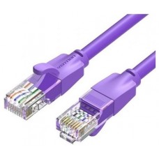 CABLE DE RED LATIGUILLO RJ45 UTP CAT6 AWG26 1 M MORADO VENTION