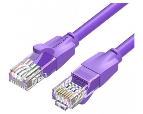 CABLE DE RED LATIGUILLO RJ45 UTP CAT6 AWG26 1 M MORADO VENTION