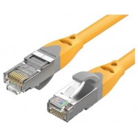 CABLE DE RED LATIGUILLO RJ45 CAT.6A SFTP AWG27 1 M AMARILLO VENTION