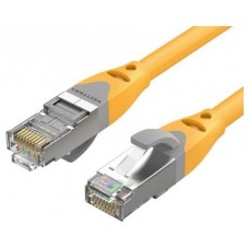 CABLE DE RED LATIGUILLO RJ45 CAT.6A SFTP AWG27 1 M AMARILLO VENTION