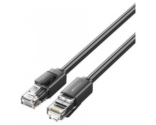 CABLE DE RED LATIGUILLO RJ45 UTP CAT6 AWG26 5 M NEGRO VENTION