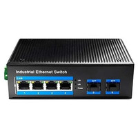 SWITCH CUDY 4-PORT GIGABIT INDUSTRIAL POE WITH 2 GIGABIT SFP PORT-8DI SWITCH CUDY 4-PORT GIGABIT INDUSTRIAL POE WITH 2 GIGABIT SFP PORT