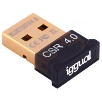 iggual Adaptador USB 2.0 mini Bluetooth 4.0