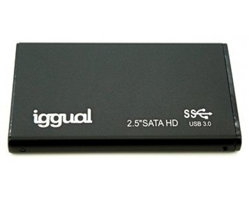 iggual Caja externa aluminio SSD 2.5" SATA USB 3.0