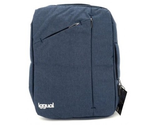 iggual Mochila portátil 15.6" Adaptative Work Azul