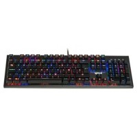 iggual Teclado gaming mecánico OBSIDIAN RGB negro