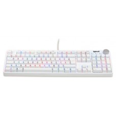 iggual Teclado gaming mecánico PEARL RGB blanco