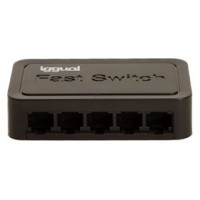 iggual FES500M Fast Ethernet Switch 5x10/100 Mbps