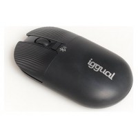 iggual Ratón Bluetooth YIN-1600DPI negro