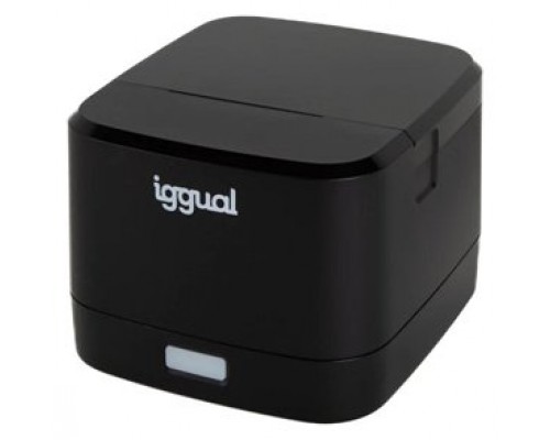 iggual Impresora térmica TP EASY 58 USB+RJ11 negra