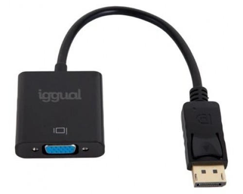 iggual Adaptador DisplayPort (M) a VGA (H)